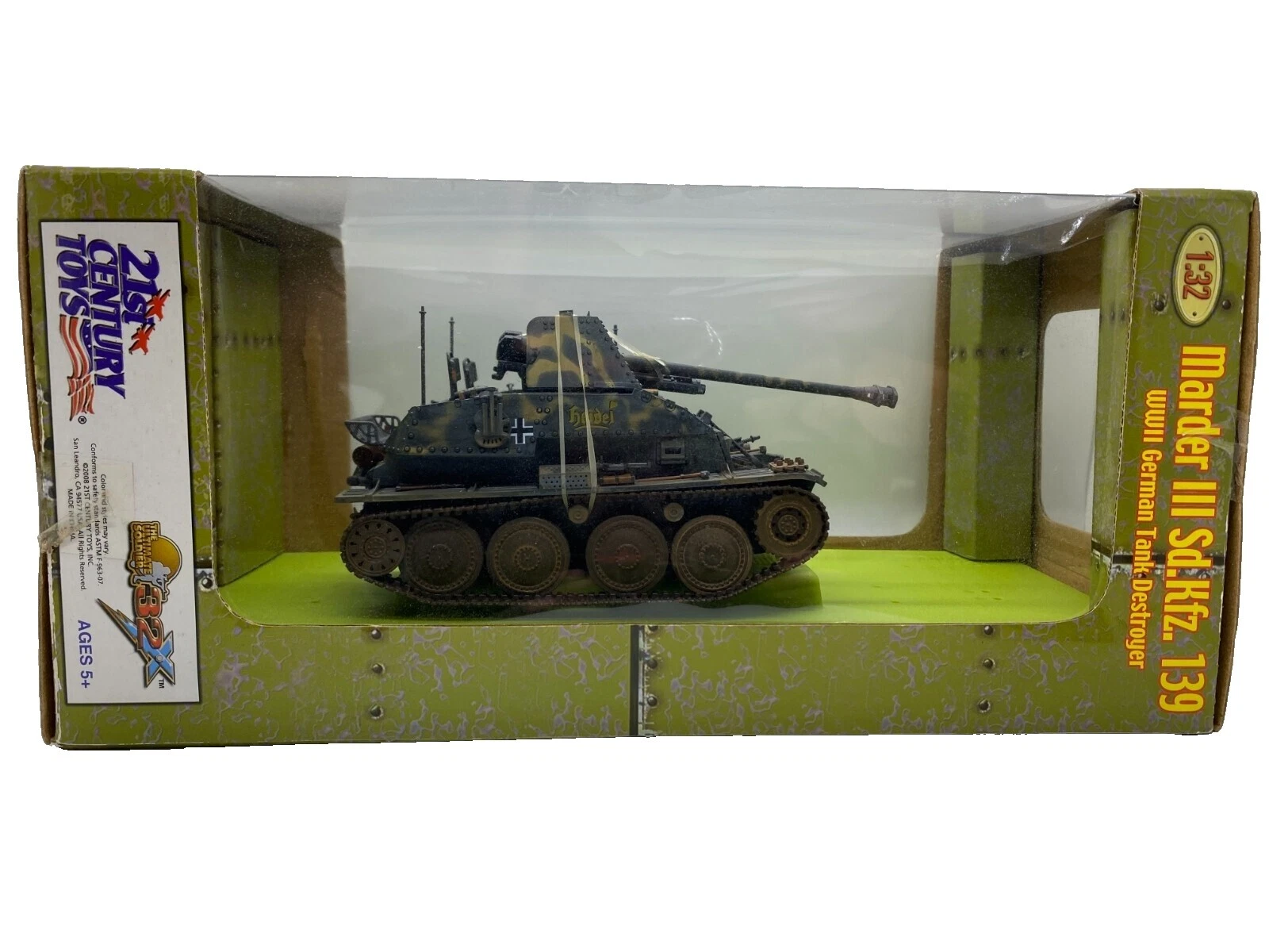 21st Century Toys Multi-Color 1:32 Scale Diecast Tanks & Military Vehicles