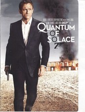 No Disc No Case ORIGINAL COVER ART 007 Quantum Of Solace 2008 DVD Cover Craig