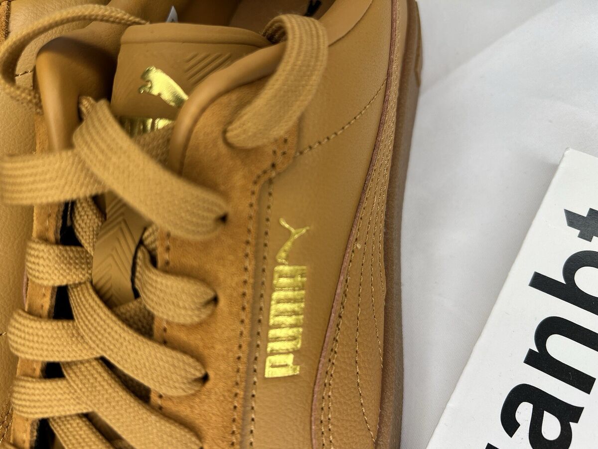スニーカー ^PUMA^ Puma Club 2 Era Caramel Latte Gold 39744703 397447-03 BRAND NEW Puma Club 2 Era Men's Classic Shoes Caramel Latte