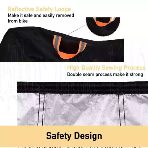 Waterproof Rain Dust Bike Bicycle Cycling Outdoor Cover Protector UV Resistant - Picture 7 of 13