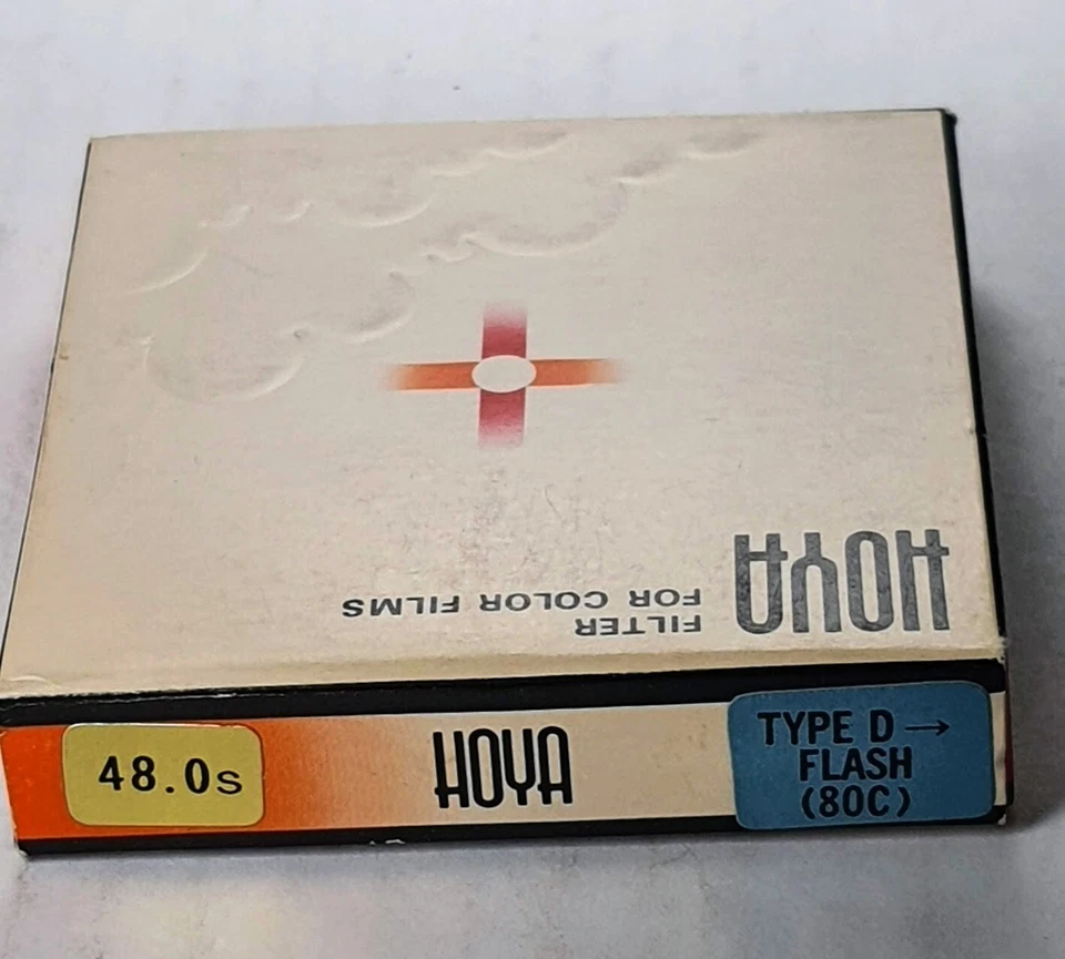 48mm Hoya 80C Blue Glass Lens filter 80 C Japan Coated 48 mm Camera Camcorder - Image 2 of 4