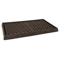 Ultratech 2350 Spill Tray, Black, Rectangle, 14 Gal