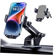 Military-Grade Car Phone Holder - Ultra Strong Suction 3-in-1 Dash Vent Win