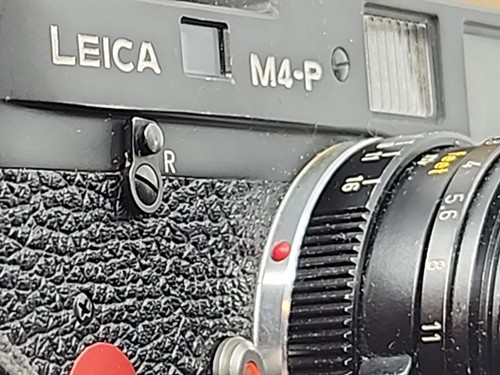 Leica M4-P 35mm Rangefinder Camera Black 1544815 Summicron Lens 2661691 + More! - Bild 19 von 24