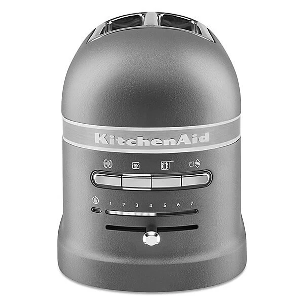 KitchenAid Artisan Imperial 2 Slot Toaster - Matt Grey NEW - Image 3 of 4