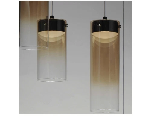 ET2 Lighting Highball 5 Light LED Pendant, Gunmetal/Amber - E21185-05GM - Picture 2 of 5