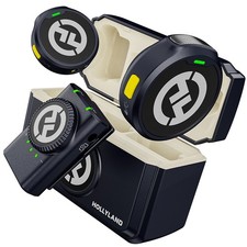 Hollyland LARK M2 2.4GHz 2-Person Wireless Camera Version Lavalier Microphone Sy