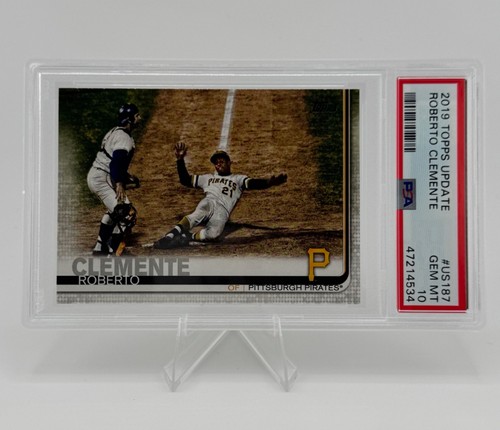 2019 Topps Update #US187 Roberto Clemente PSA 10 💎⚾️🇵🇷💎