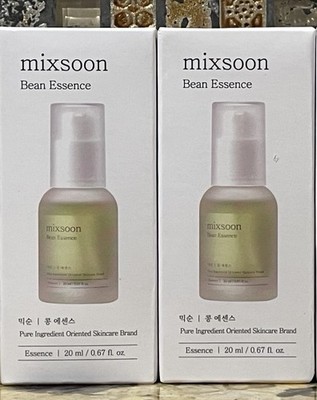 Bundle 2 MIXSOON Bean Essence 20ml   Gentle Exfoliating & Moisturizing K-Beauty