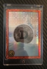 Cardsmiths Currency 2024 Holiday - #12 Dogecoin - Garnet Refractor 54/75