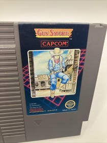 Gun Smoke Nintendo Entertainment System NES Authentic Tested Working