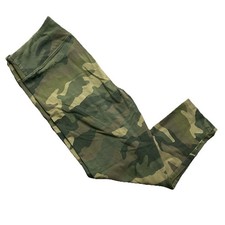 Women’s J. Crew Green Camouflage Leggings Size Medium 