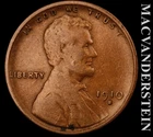 1910-S Lincoln Wheat Cent- Semi Key Better Date- No Reserve #K454
