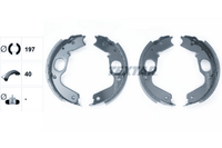 Bremsbackensatz Feststellbremse Hinterachse FüR Mitsubishi Delica / Space Gear