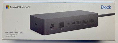 Microsoft Surface Dock, Surface Pro 3, 4, Surface Book, PF3-00006, inkl. Netztei