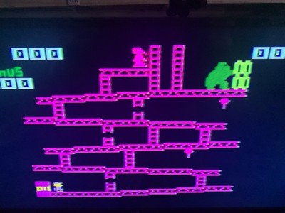 INTELLIVISION 3 GAME LOT DONKEY KONG  +MOUSE TRAP+LOCK'N CHASE TESTED 5/18/26