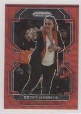 2022 Panini Prizm WNBA Ruby Wave Prizm Becky Hammon #179 HOF 0za4
