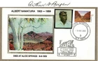 Australia 2002 BERGEN signed Death Namatjira Artist Alice Springs cd Cover