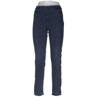 H&M, Jeggings, Größe: 40, Blau, Baumwolle/Elasthan/Polyester, Einfarbig #bPi