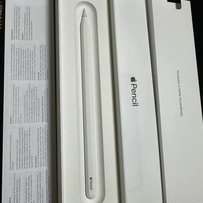 NEW Apple Pencil (2nd Generation) Pixel-Perfect Precision White STYLUS MU8F2AM/A