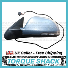 Skoda Superb II 2008-2015 Left Passenger Wing Mirror 3T2857507BH Aqua Blue 3U