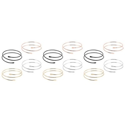 Set of 3 Armreif Oberarm Einfache Metallmanschette Handmanschette Armband