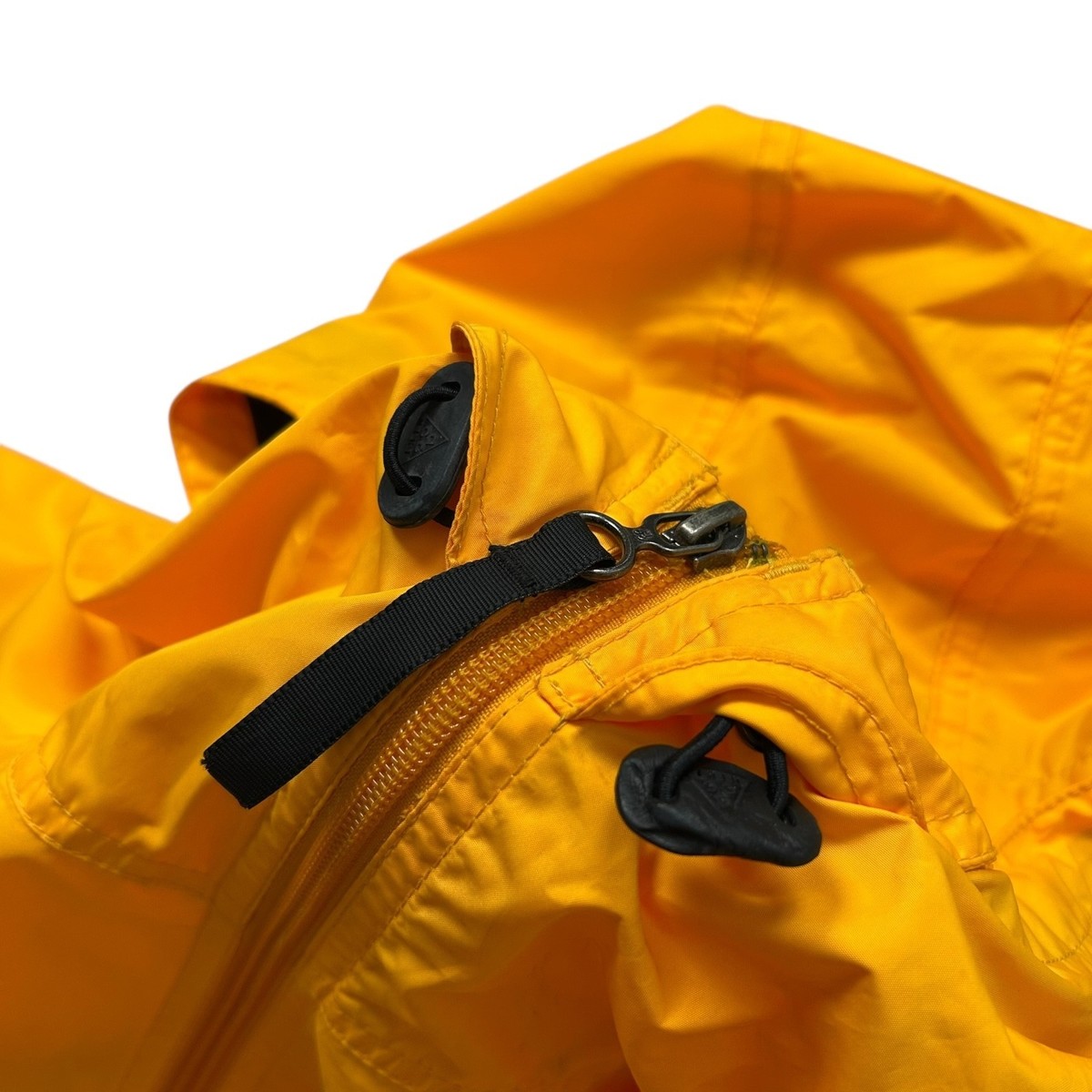 ジャケット・アウター NIKE ACG CLIMA-FIT Anorak Parker Nike ACG Clima-Fit Anorak Rain Jacket Size Large Hooded Blue