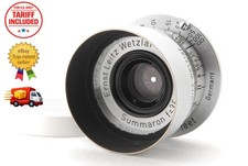 MINT w/Hood Leica Summaron 3.5cm 35mm F3.5 LTM L39 L Screw Mount Lens JAPAN