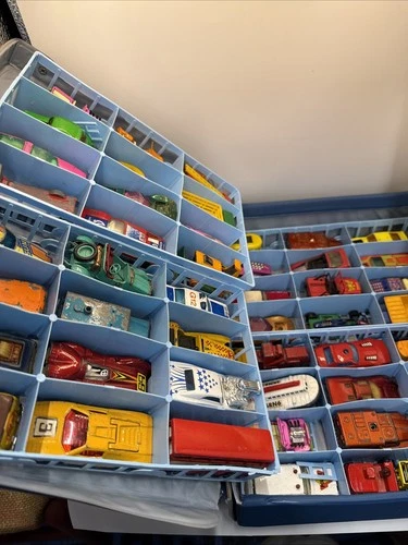 48 Vintage MIXED BRANDS Case Lot Cars Trucks Hot Wheels Matchbox Lesney 3Redline