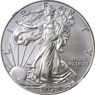2014-W Silver American Eagle $1 NGC MS70 Burnished - STOCK