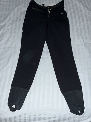 Bogner Womens Size 8 Black Stirrup Ski Snowboard Pants Outdoor Winter Excellent