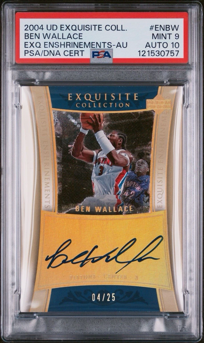 Upper Deck Ben Wallace Basketball 2004-05 Season Sports Trading