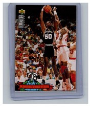 1994-95 Collector's Choice #403 David Robinson Silver Signature