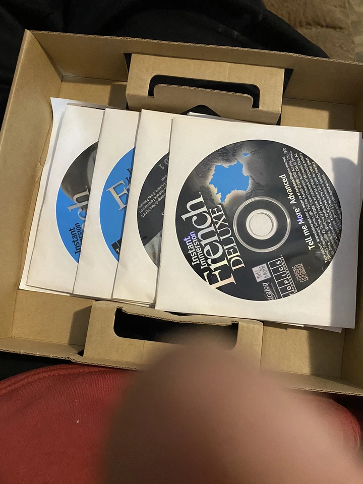 Instant Immersion French Deluxe v 2.0 by Topics Entertainment 8 CDs LEARN FRENCH - Image 3 of 4