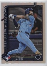 2025 Topps Series 2 Rainbow Foilboard Nathan Lukes #420 gp1