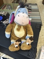 Eeyore Plush Reindeer Winnie the Pooh Disney Store Exclusive Plush Christmas 13  