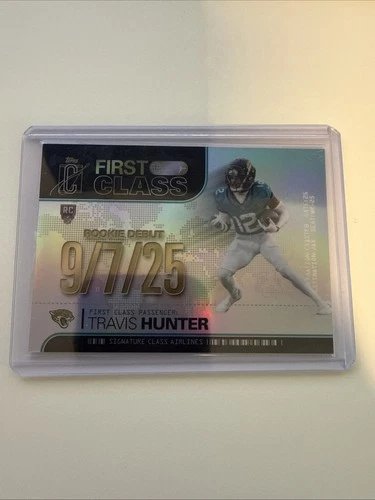 2025 Topps Signature Travis Hunter Base (RAW)