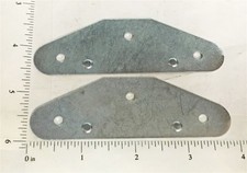 Pair Tonka Semi Trailer Tandem Bogie Plates Replacement Toy Part TKP-067