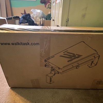 WalkiTask Portable Black Laptop Stand/Riser for Universal Treadmill Desk