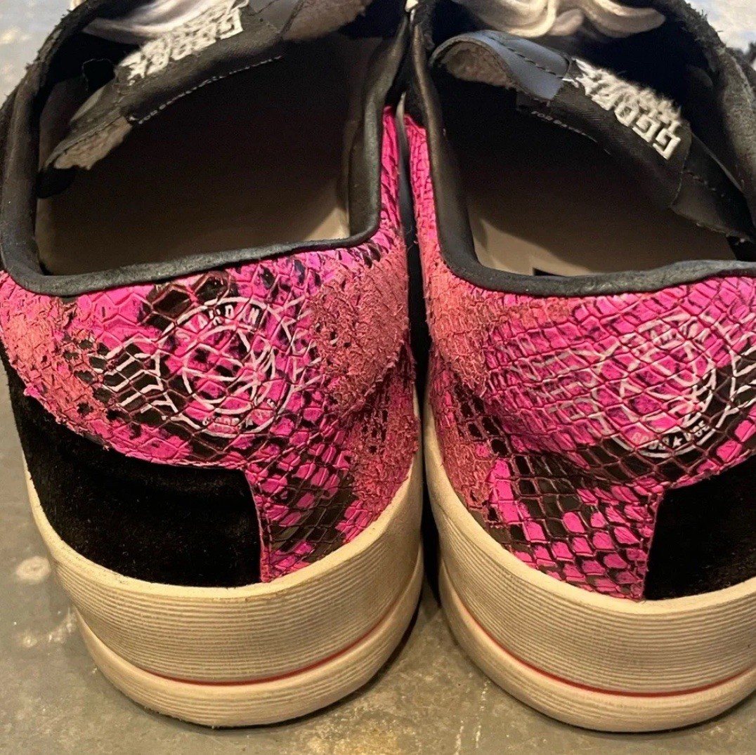 Golden Goose Stardan Limited LAB Black/Fuschia Size 40 (9.5/10Women) IN BOX View 5