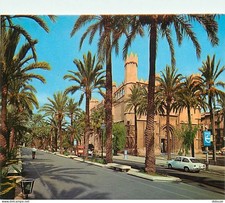 Postcard - Cars - Spain - Spain - Palma de Mallorca - La Lonja y