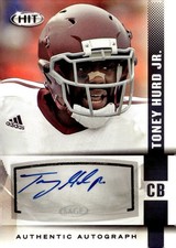 2014 SAGE HIT #A54 Toney Hurd Jr. Autographs Black
