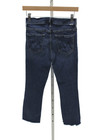 Mother Women Ankle Cropped Jeans Dark Blue High Waist Button Size 26 — photo 3