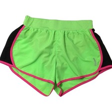 Reebok Play Dry Retro Vintage Athletic Lined Running Activewear Gym Shorts L