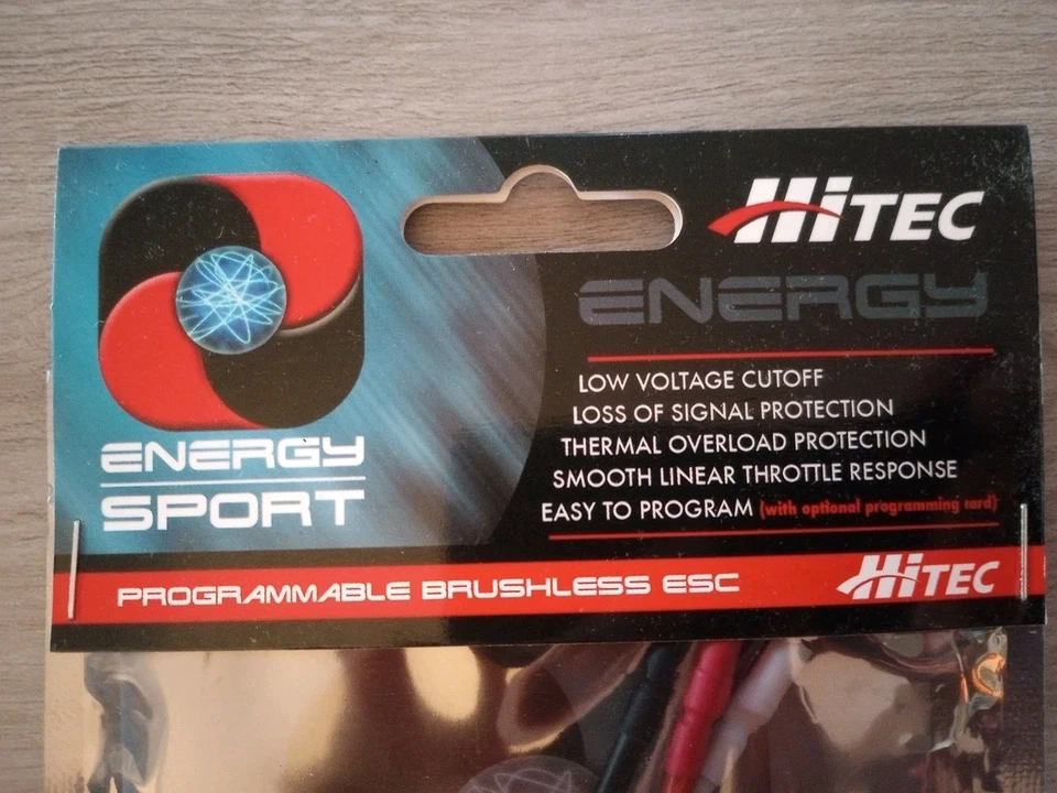 NEW Hitec Energy Sport 40A Programmable Brushless ESC – 2–4S LiPo,5–12 NiMH - Image 2 of 4
