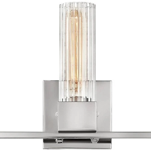Hinkley Xander 23" Wide Polished Nickel 3-Light Bath Light - Picture 8 of 10