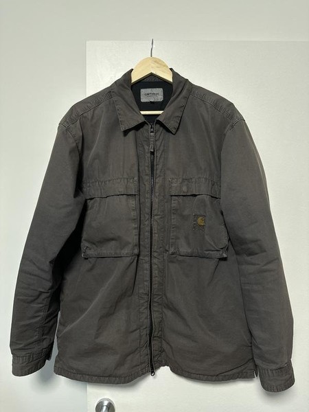 Men Carhartt WIP Jacket Grey Cotton 40 /L / 48