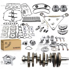 Complete Engine Rebuild Kit VQ35DE 3.5L V6 For 03-08 Infiniti FX35 Nissan 350Z