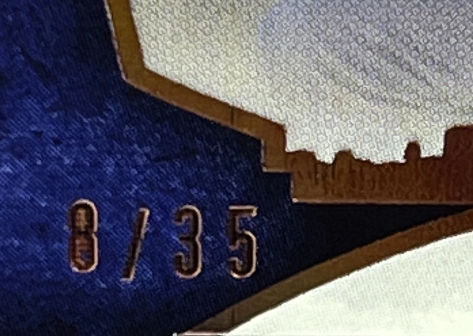 2024 LEAF BRONX LEGACY PAUL O'NEILL /35 BRONZE AUTO YANKEES SP #BA-P01 - Image 3 of 4