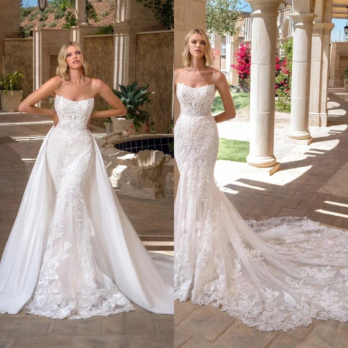 a line wedding dresses sleeveless Sleeveless Organza A-Line Wedding Dress by Mary's Bridal M720 main image 1
